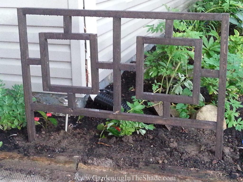 Fretwork Garden Fence Close