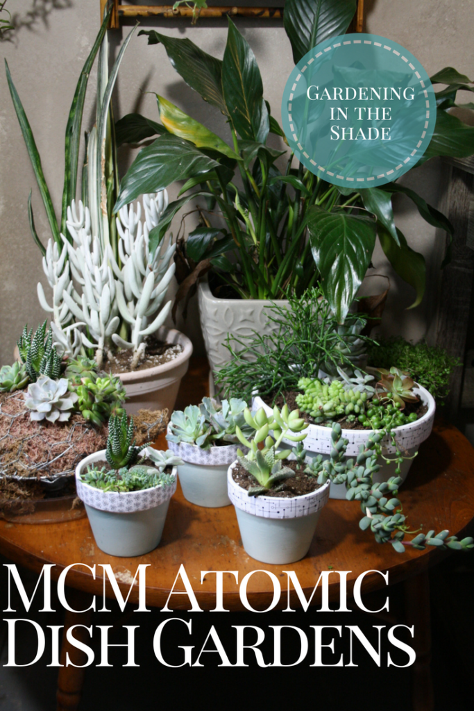 For the MCM geeks - Atomic Style Planters!
