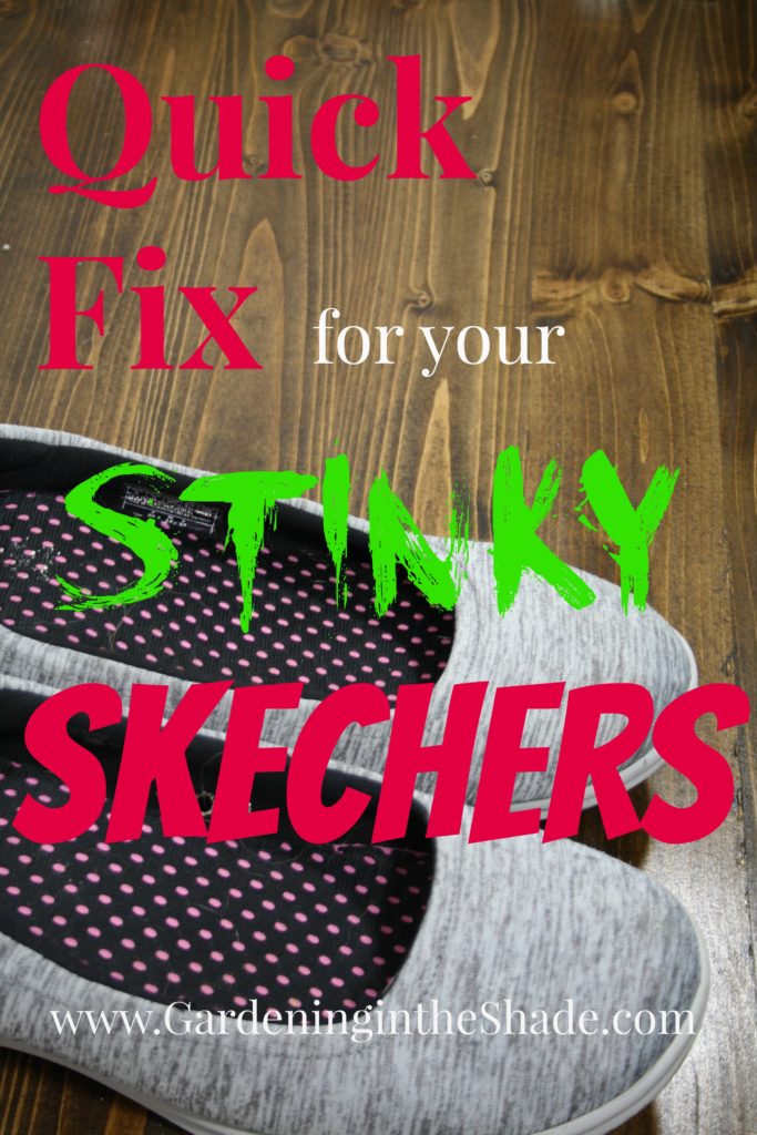 Here's a quick little project to fix smelly Skechers.