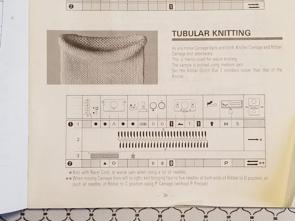 Singer Knitting Machine Manual Circular Knitting