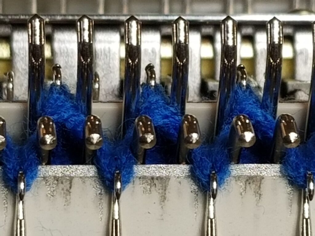 Full Fisherman's Rib on the Knitting Machine - The Salty Knitter
